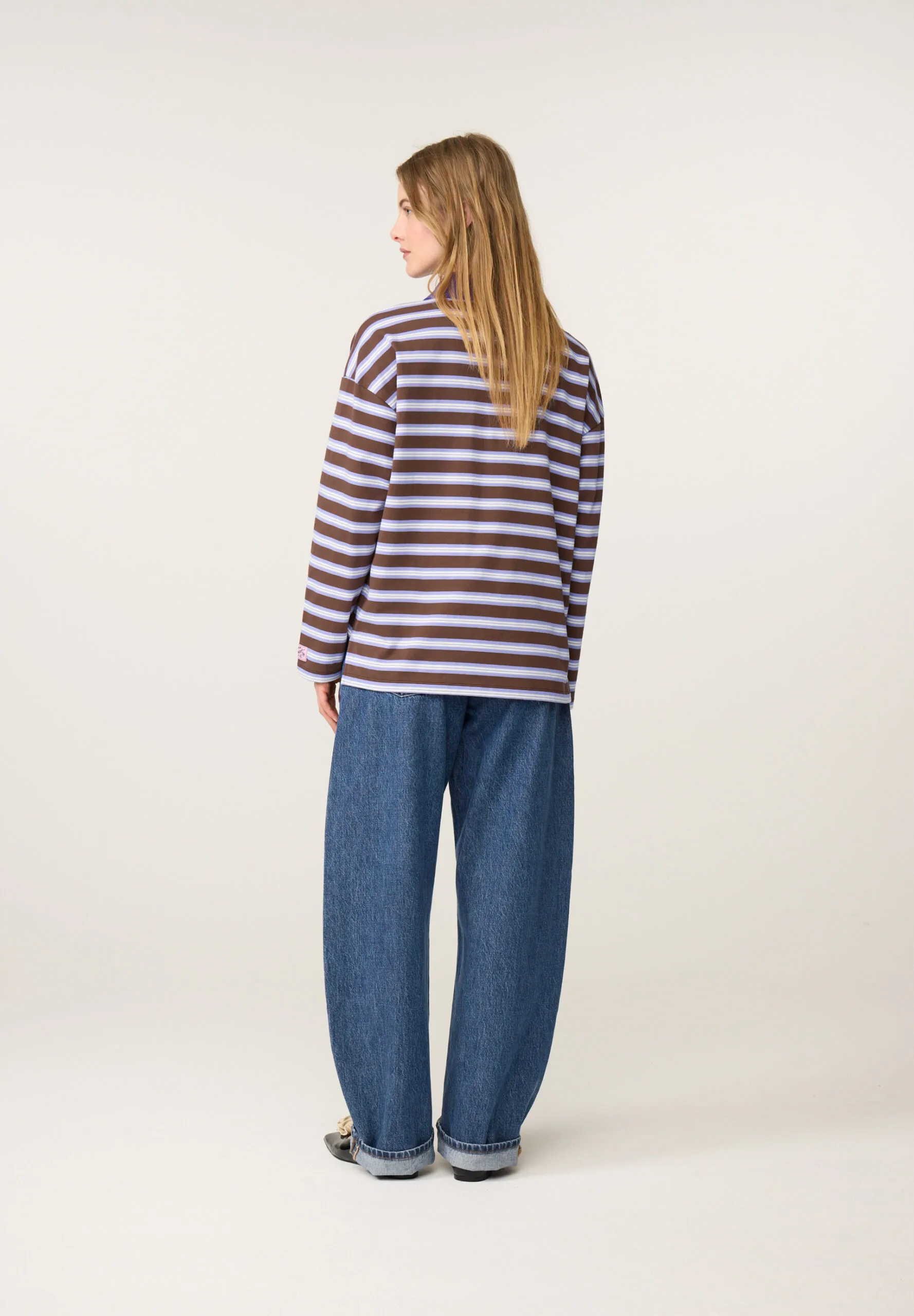 Paula Sweater - Violetta/Toffee - Afbeelding 3