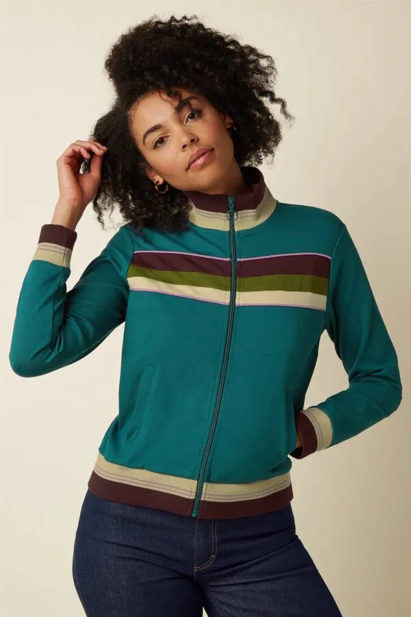 Colorblock Coljack Daytona Sweat - Spruced Green