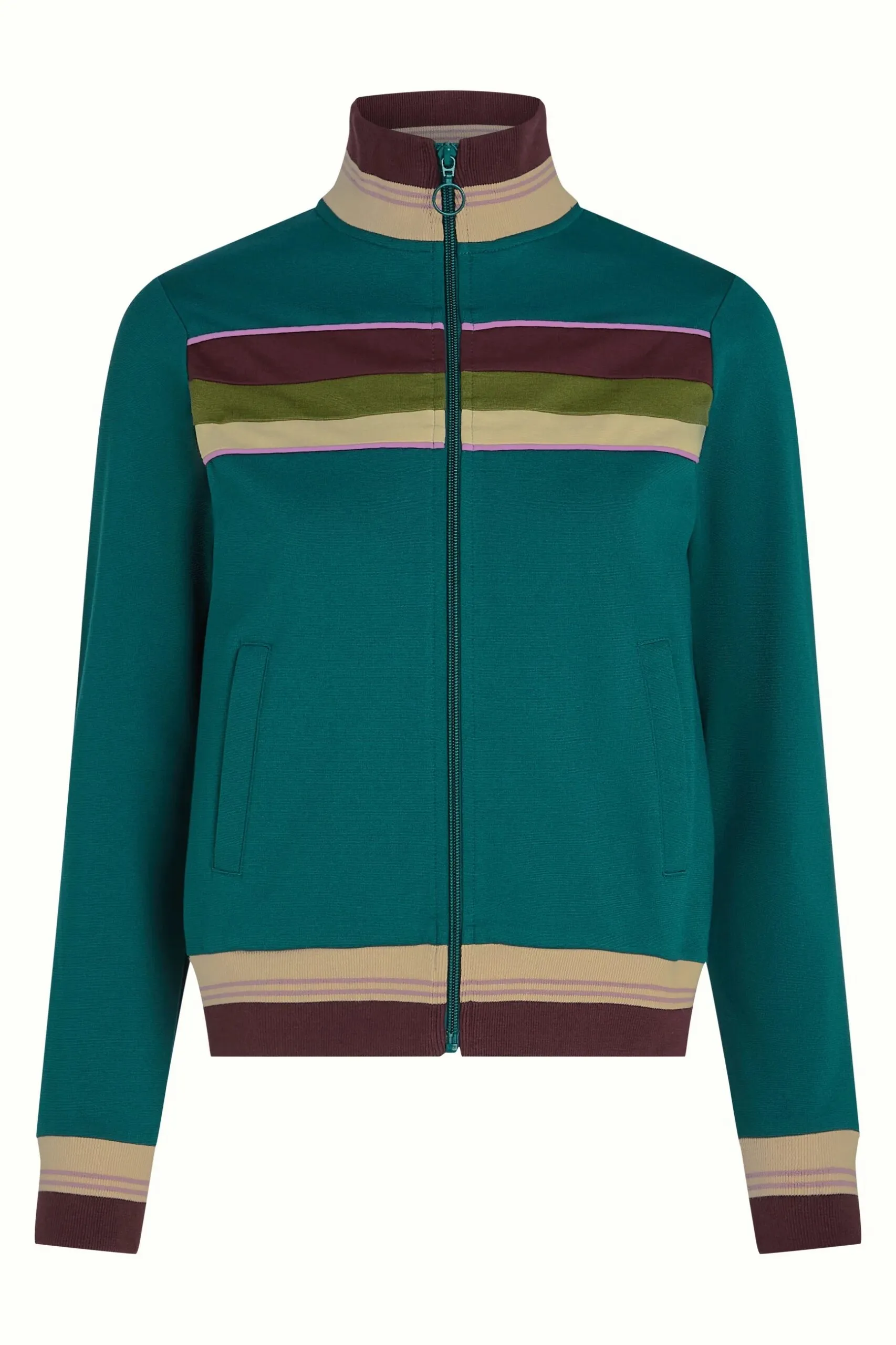 Colorblock Coljack Daytona Sweat - Spruced Green - Afbeelding 5