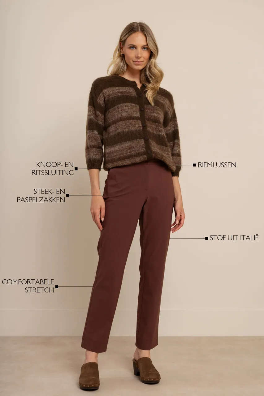 Lilian trousers - Chestnut - Afbeelding 3