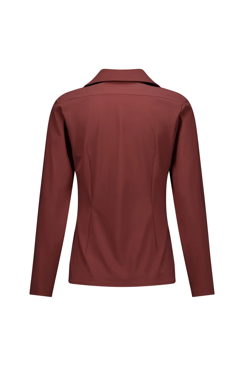 Poppy blind shirt - Chestnut - Afbeelding 4