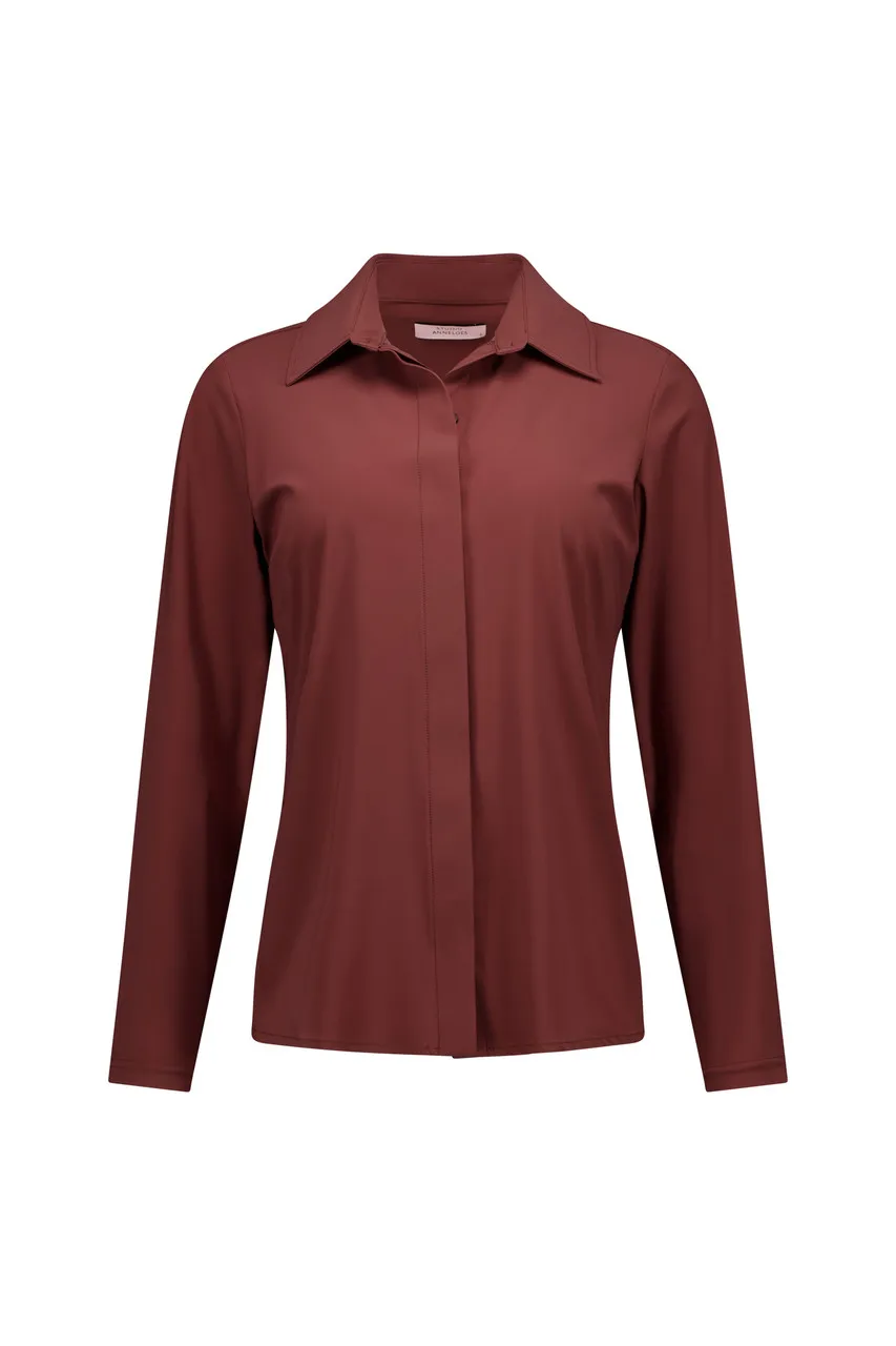 Poppy blind shirt - Chestnut - Afbeelding 5