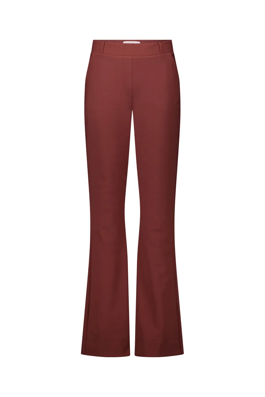 Flair bonded trousers - Chestnut - Afbeelding 5
