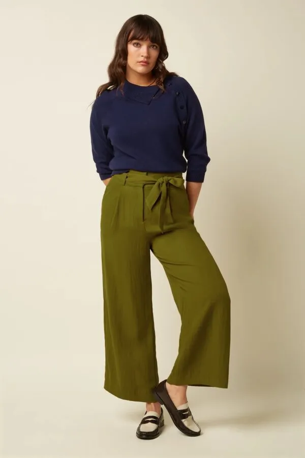 Zira Knit Top Bonheur - Evening Blue
