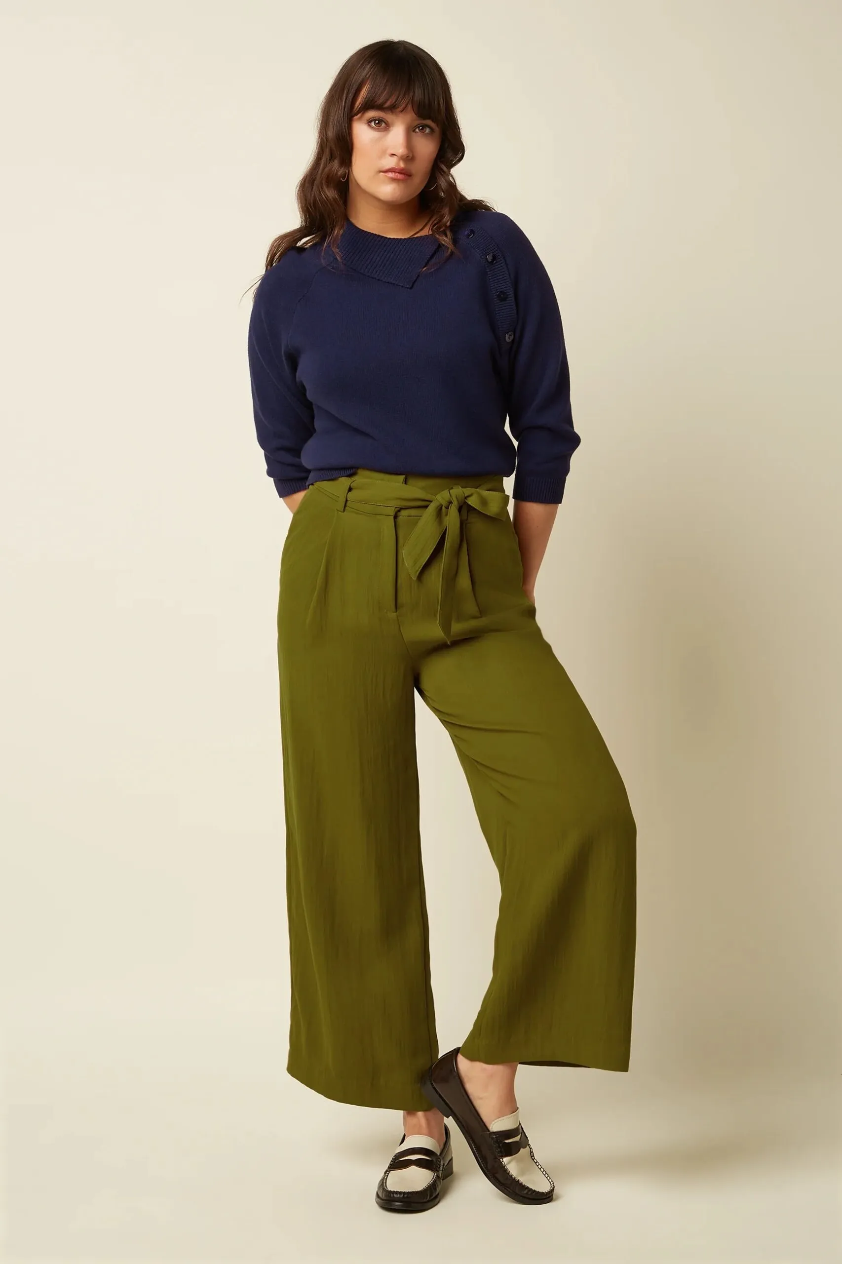 Zira Knit Top Bonheur - Evening Blue - Afbeelding 2