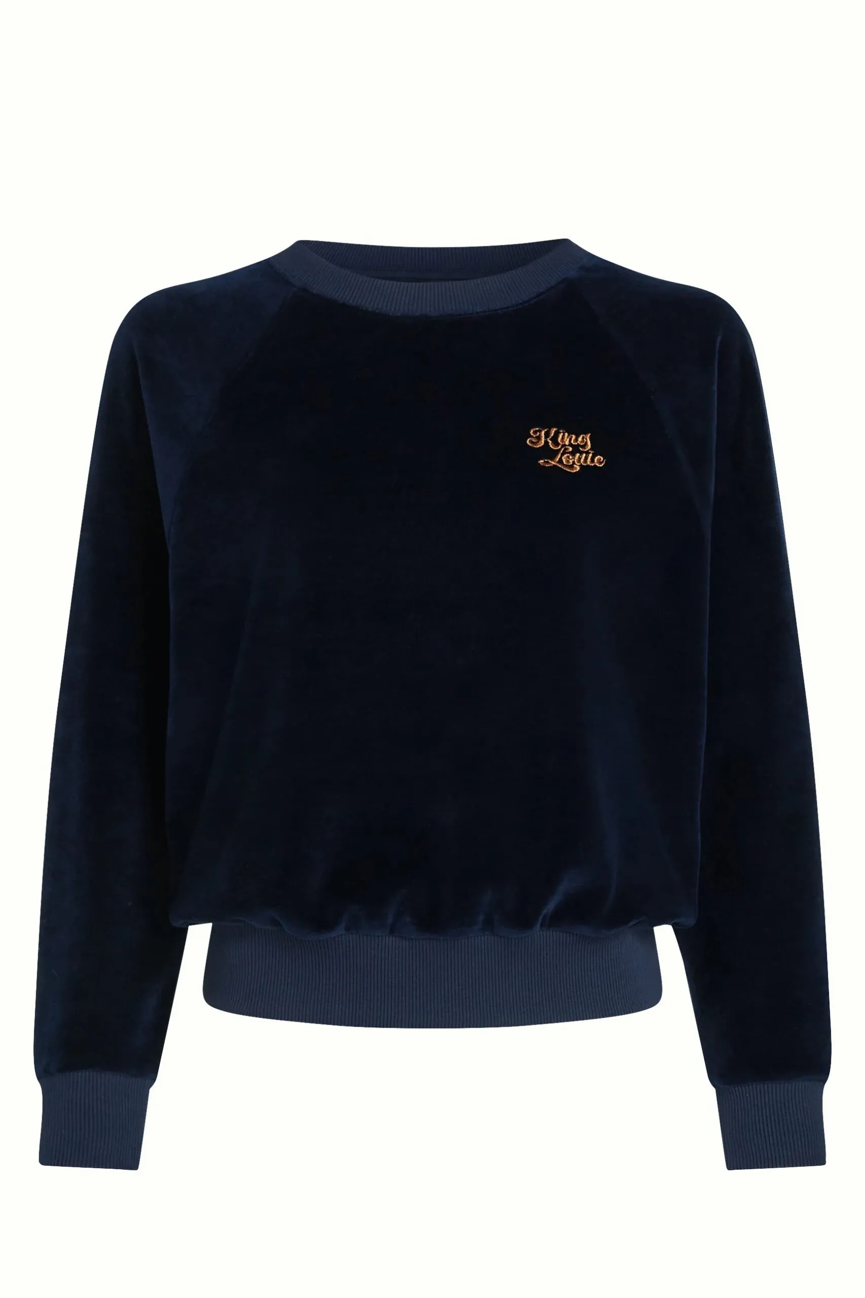 Febe Sweater Baton Velvet - Sapphire Blue - Afbeelding 5