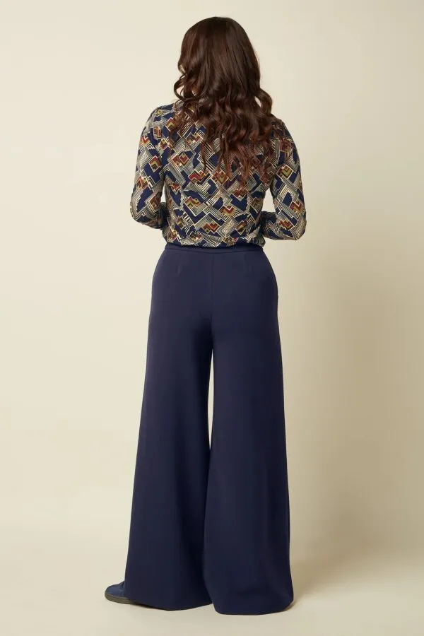 Blouse Leia - Evening Blue