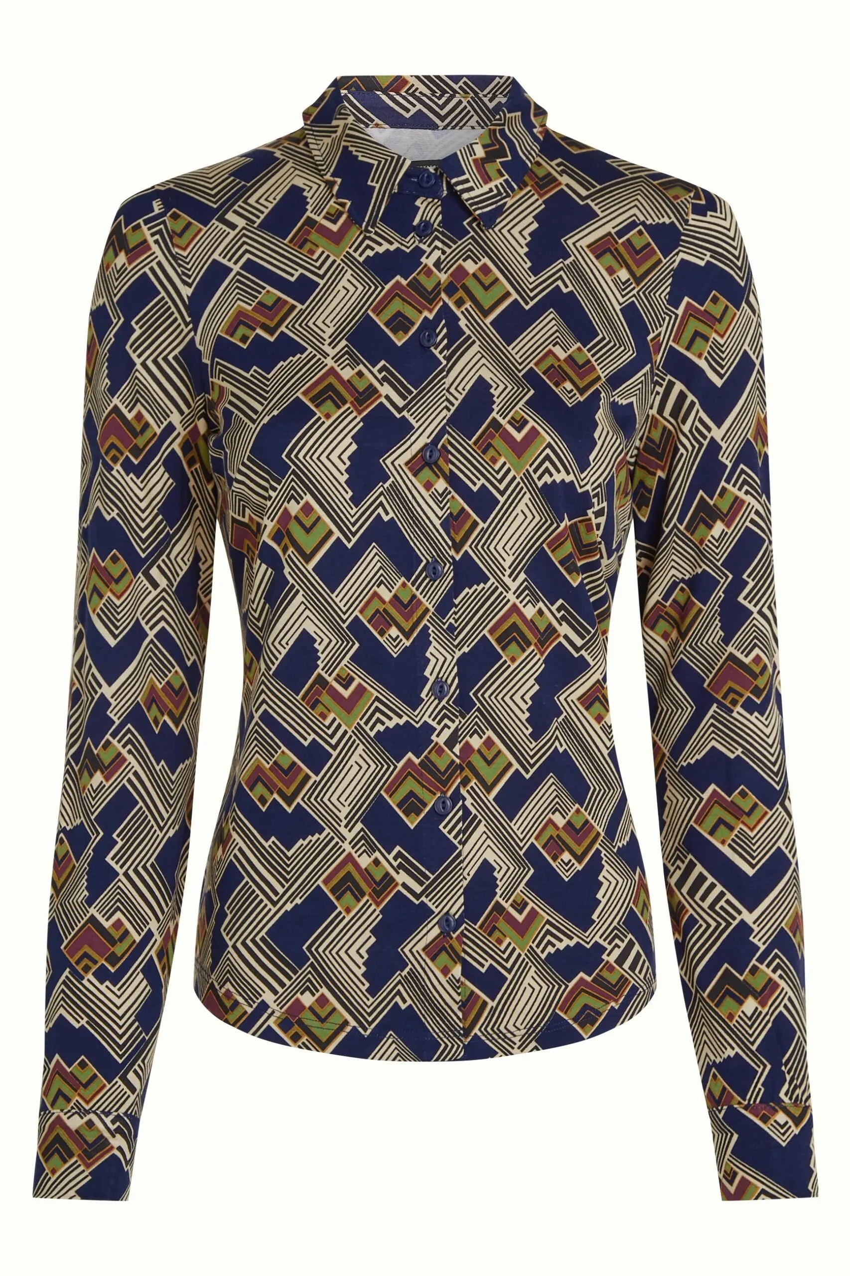 Blouse Leia - Evening Blue - Afbeelding 5