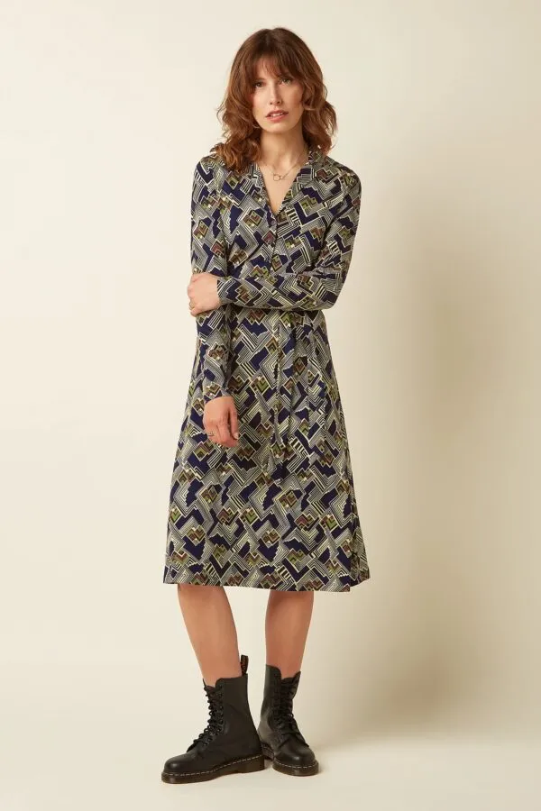 Lola Dress Leia - Evening Blue