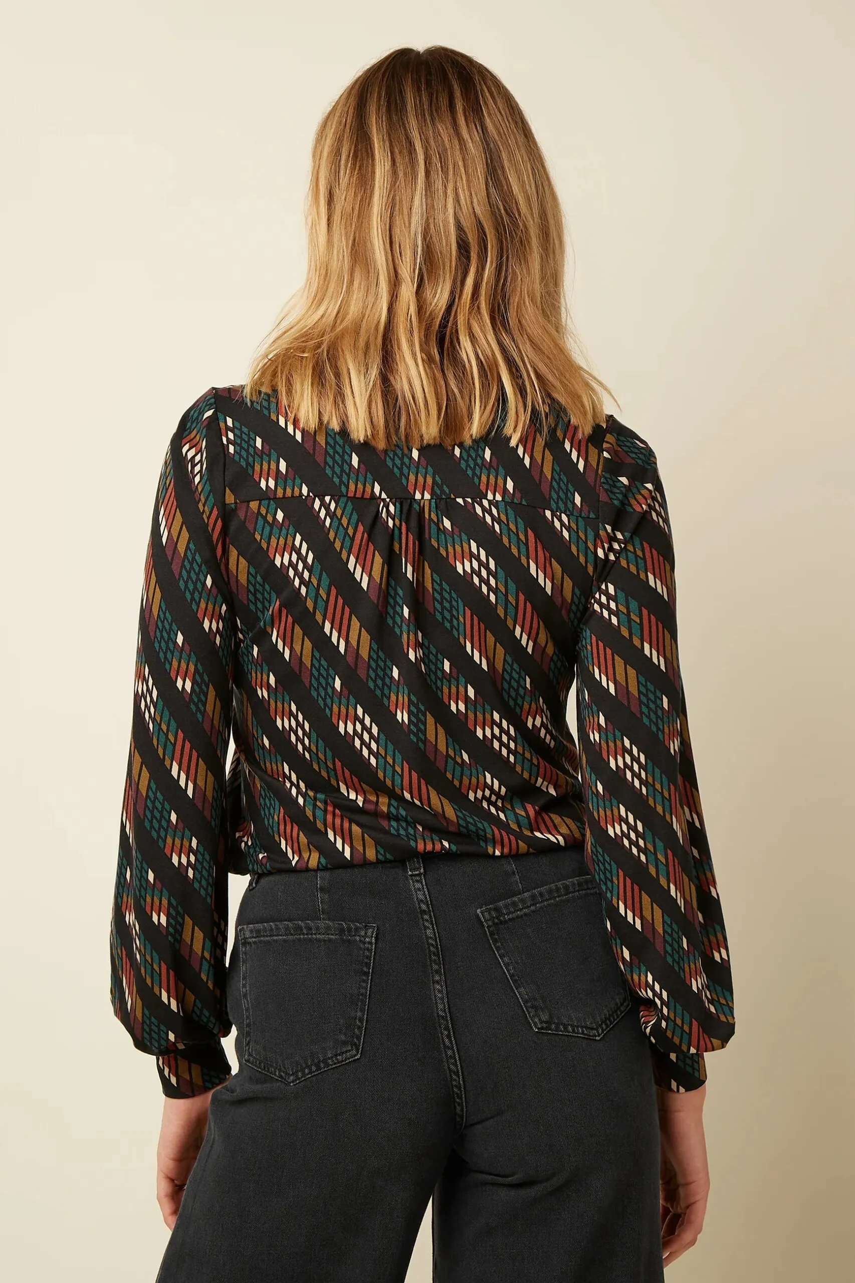 Maisie Blouse Lewis - Zwart - Afbeelding 2
