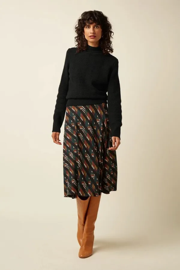 Juno Skirt Lewis - Zwart