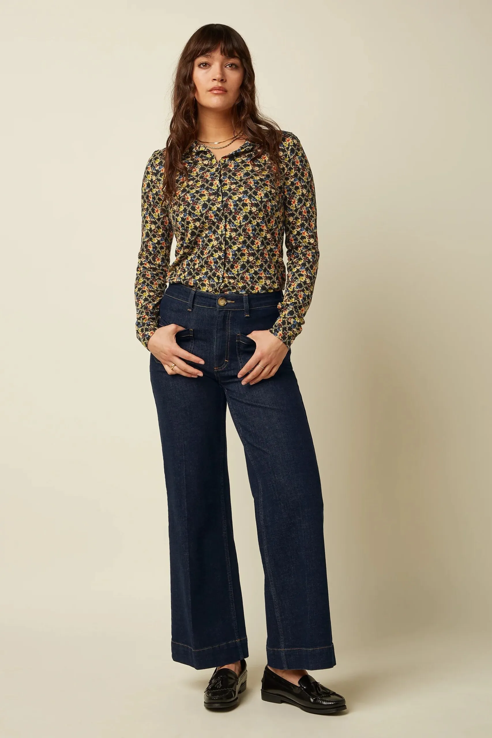 Blouse Madee - Zwart - Afbeelding 2