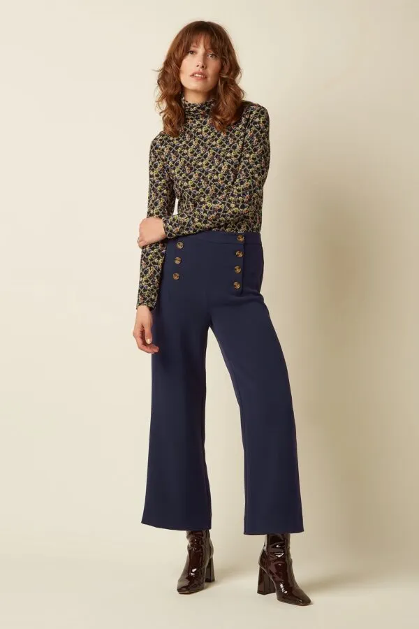 Rollneck Top Madee - Zwart