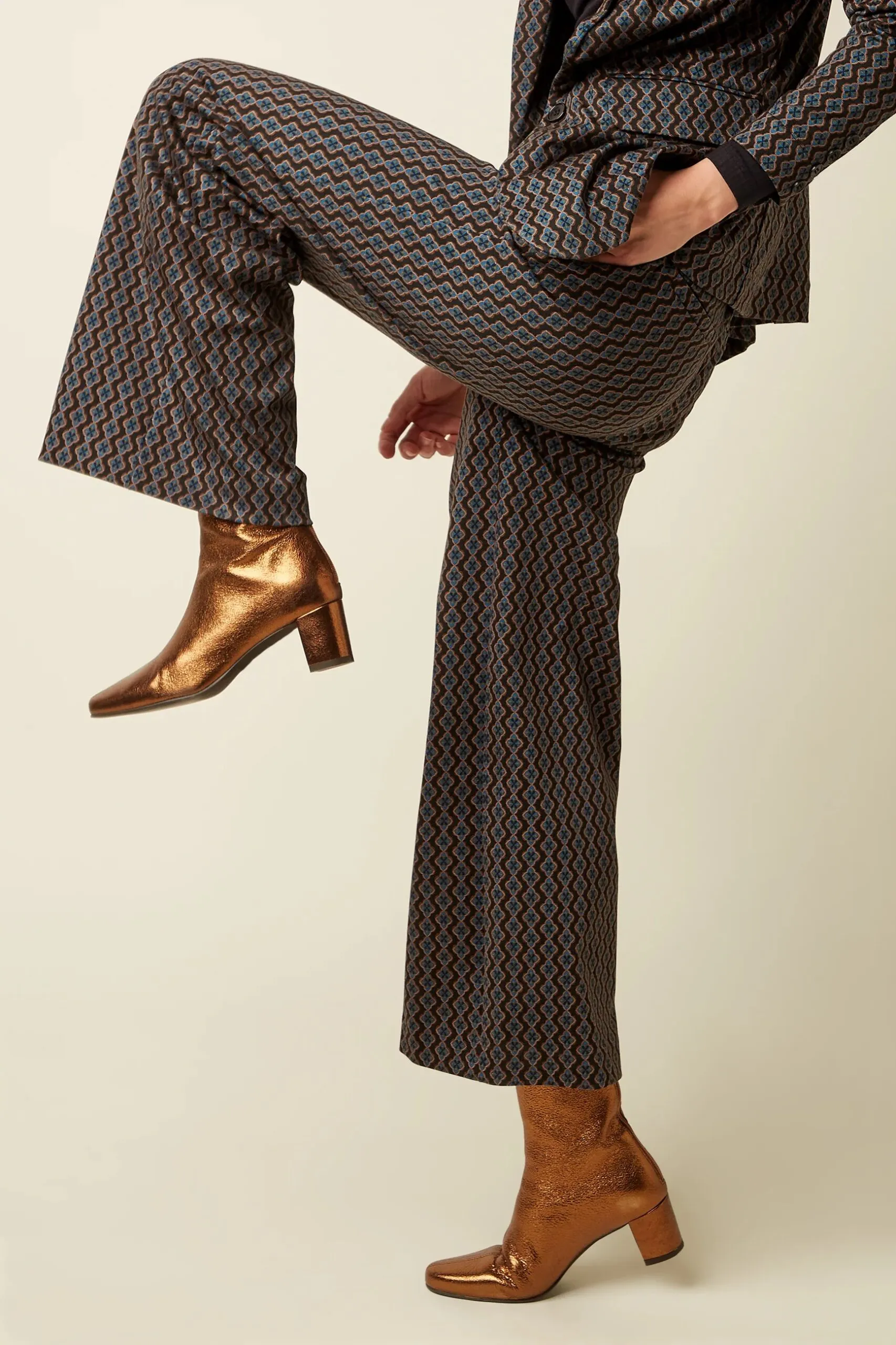 Federica Pants Turi - Zwart - Afbeelding 3