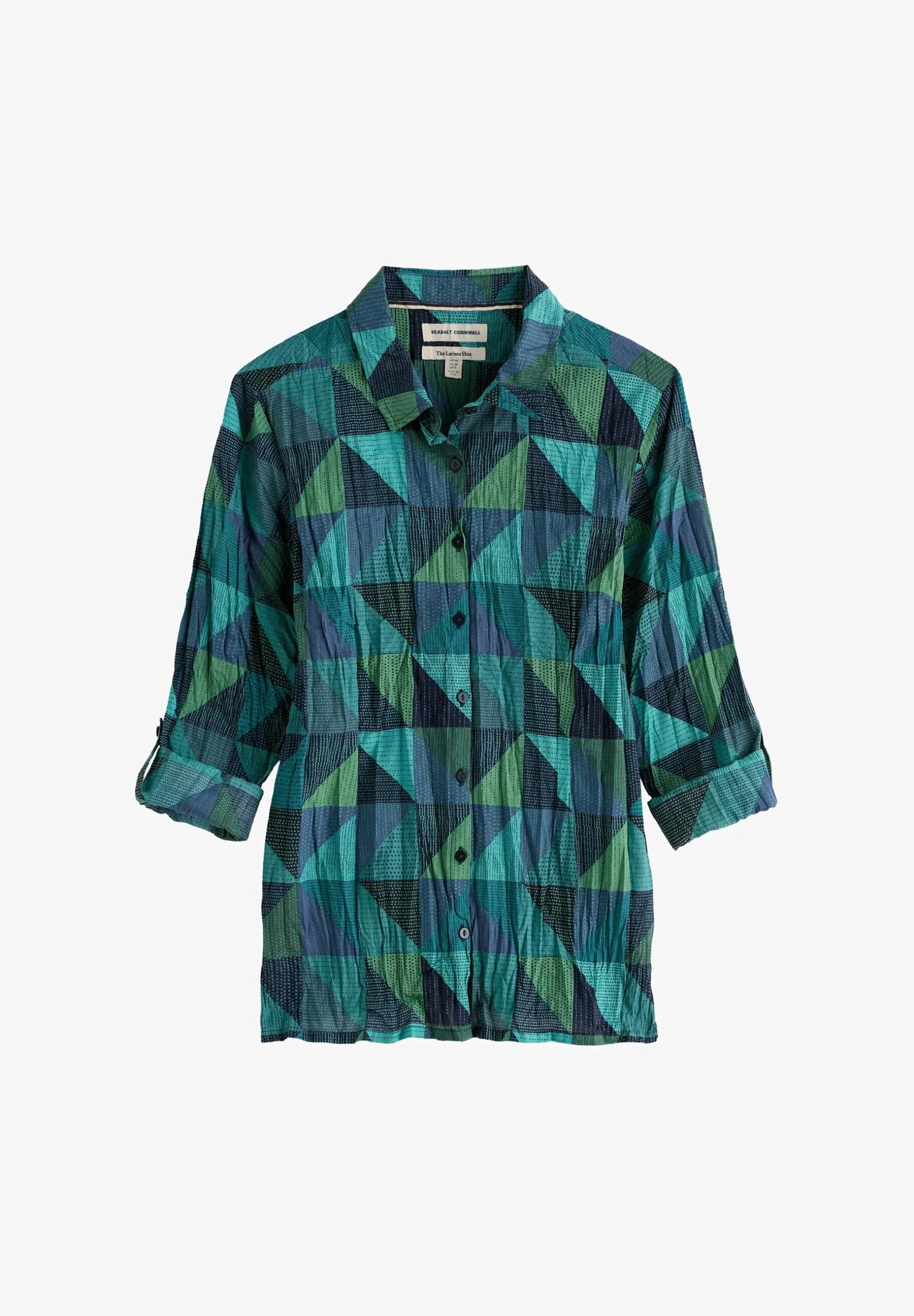 Larissa Shirt - Blanket Geo Estuary - Afbeelding 5