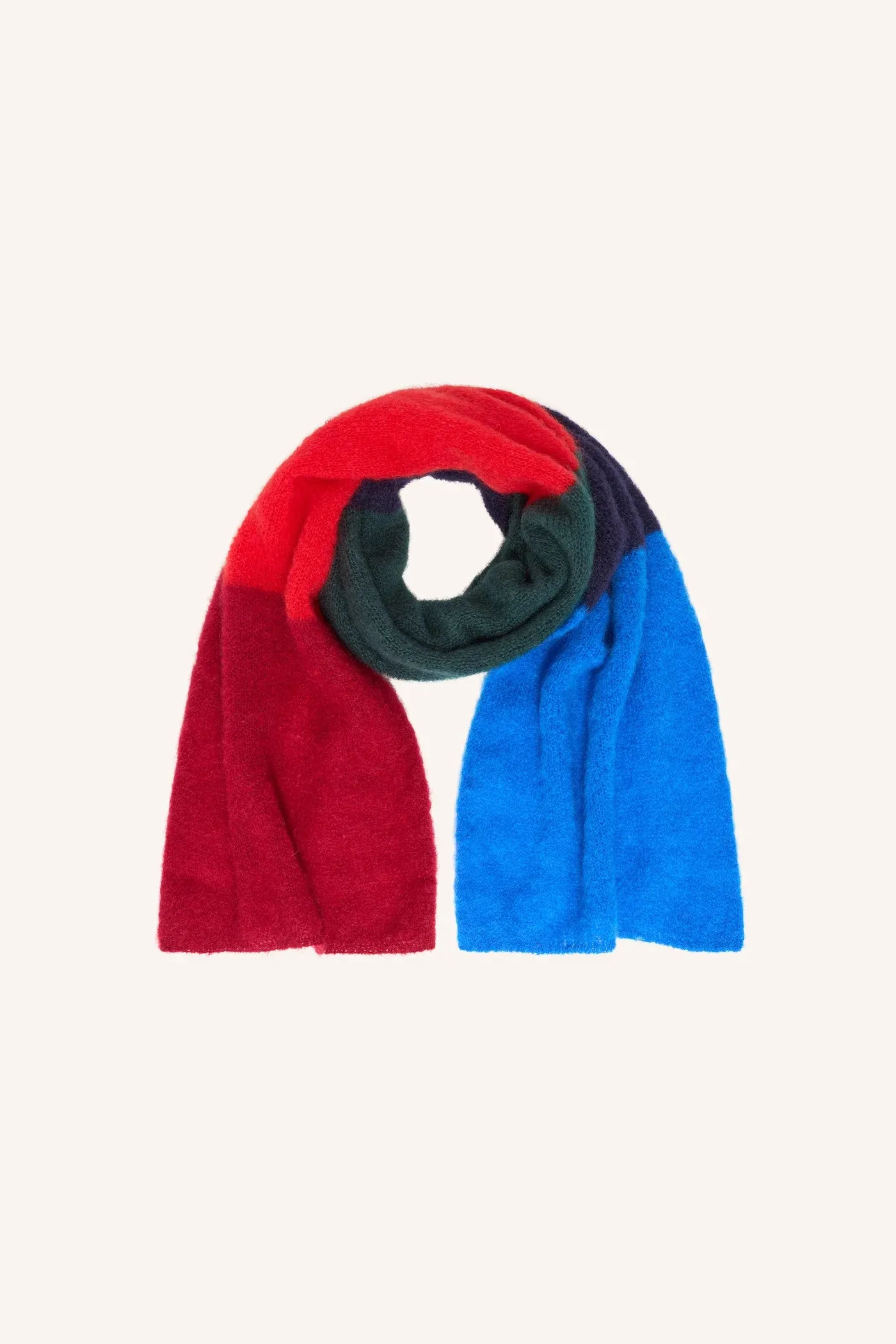 leah striped scarf - multi stripe - Afbeelding 5