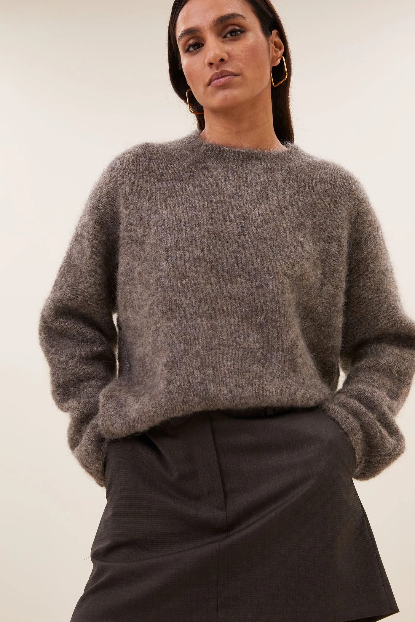 ginny skirt - dark brown - Afbeelding 4