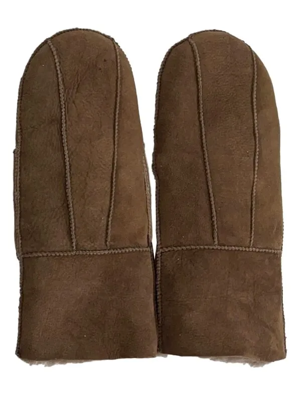 No Waste Sheepskin Gloves - Bruin