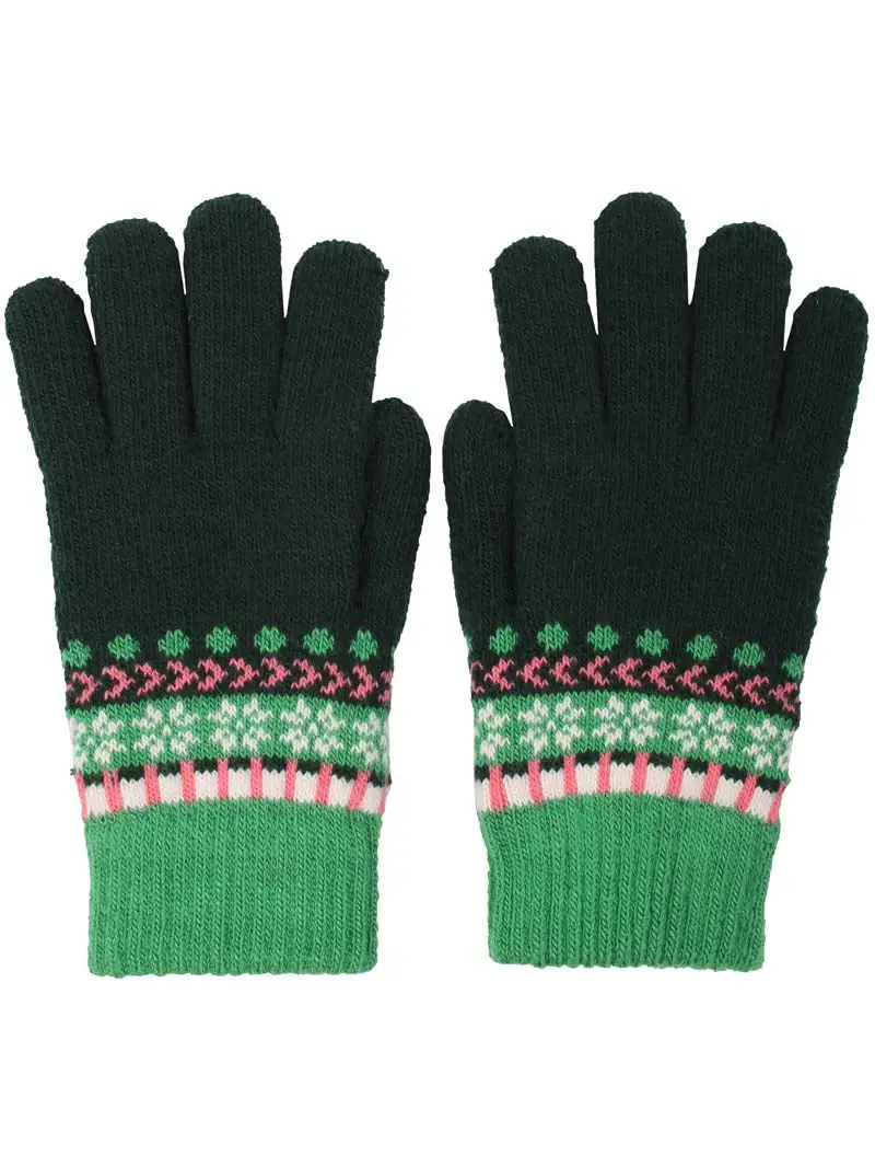 Danechestnut Gloves - Dark forest