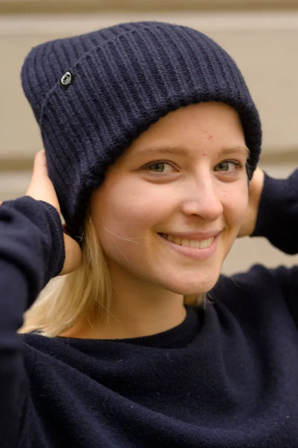 Danewarm Thoughts Merino Beanie - Navy
