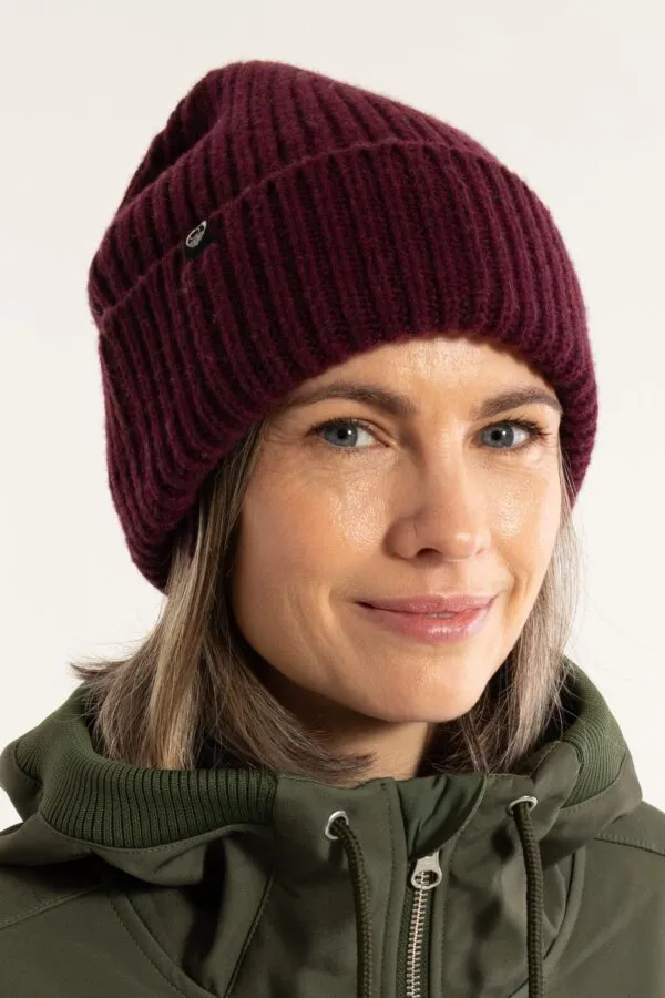 Danewarm Thoughts Merino Beanie - bordeaux