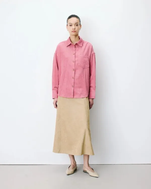 Overhemdblouse - Roze