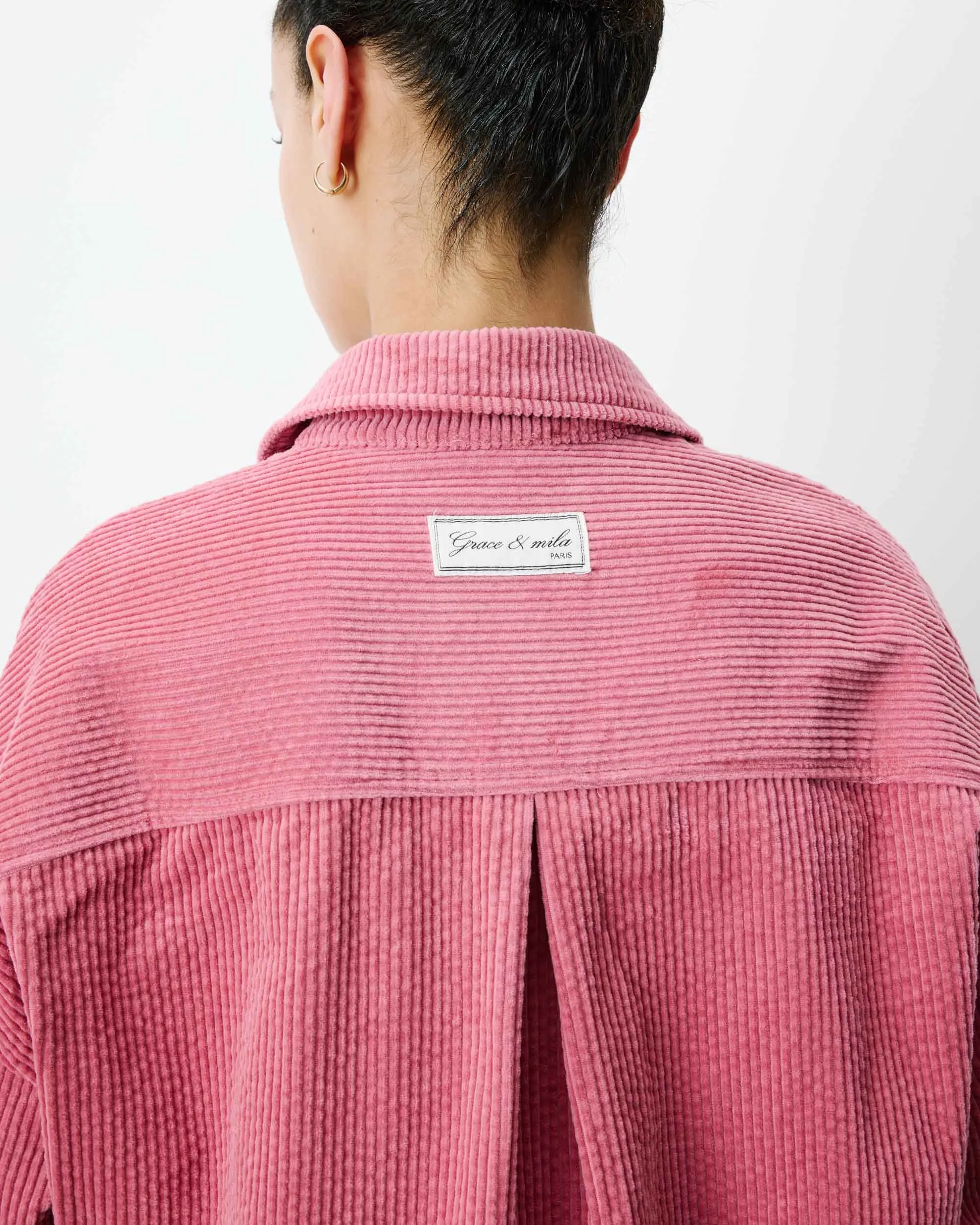 Overhemdblouse - Roze - Afbeelding 5