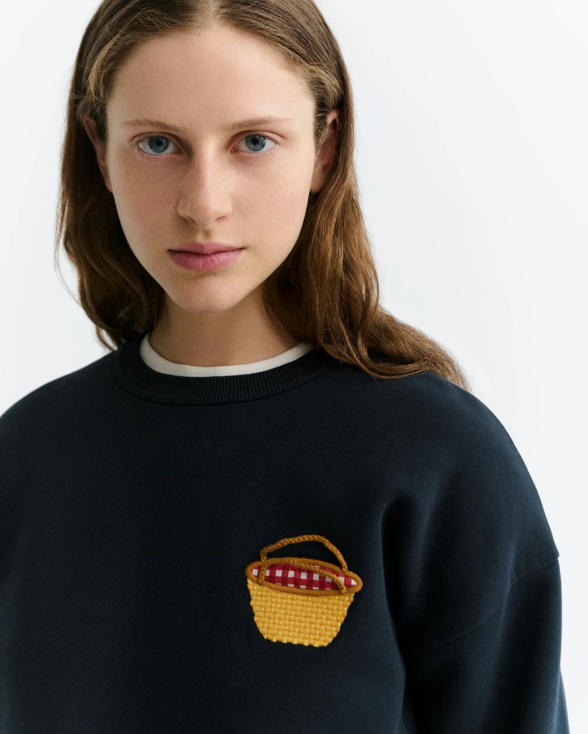 BASKET NAVY JODIE SWEATSHIRT - Navy - Afbeelding 2