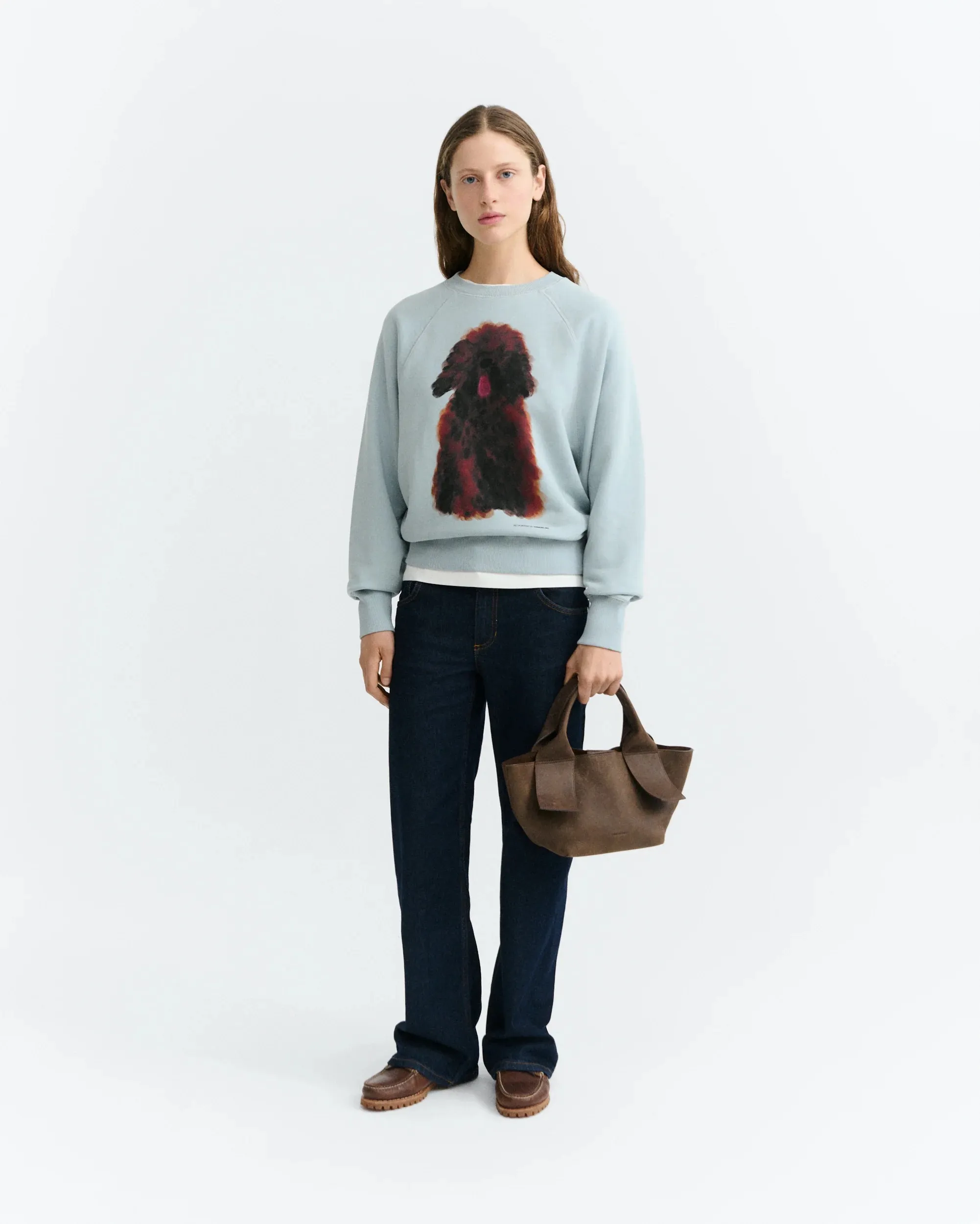 PET PORTRAIT BLUE BONNIE SWEATSHIRT - Blauw - Afbeelding 4