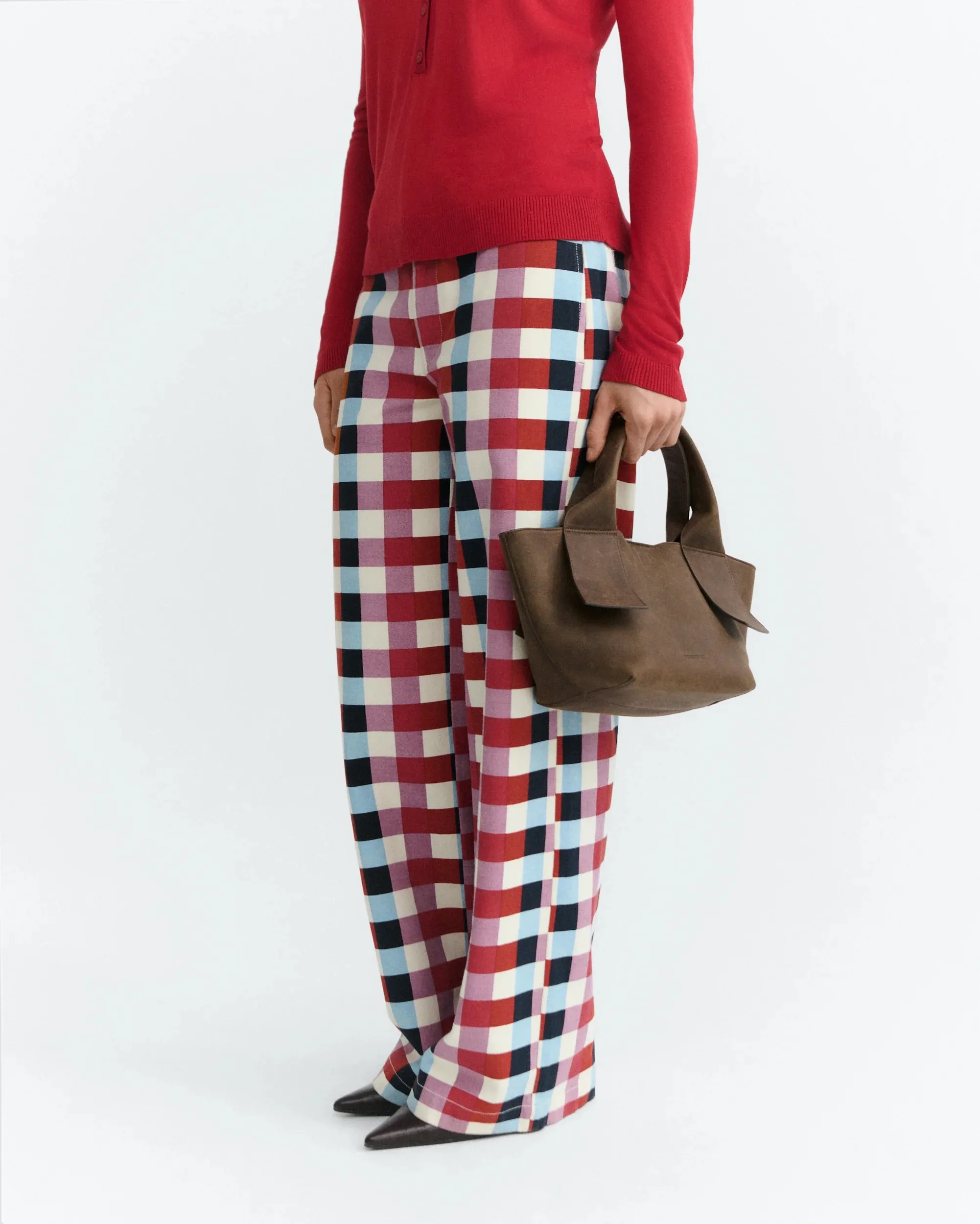 CHESIRE CHECKS SERENA PANTS - Multi color - Afbeelding 3