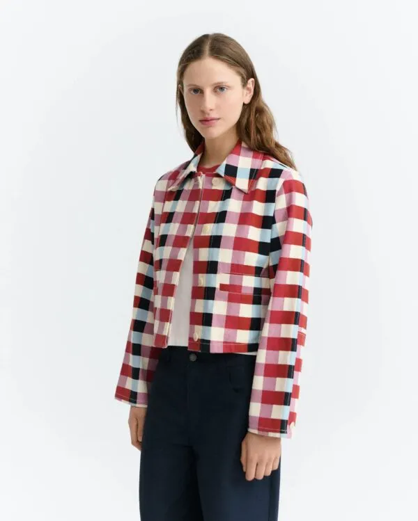 CHESIRE CHECKS ASTRID JACKET - Multi color
