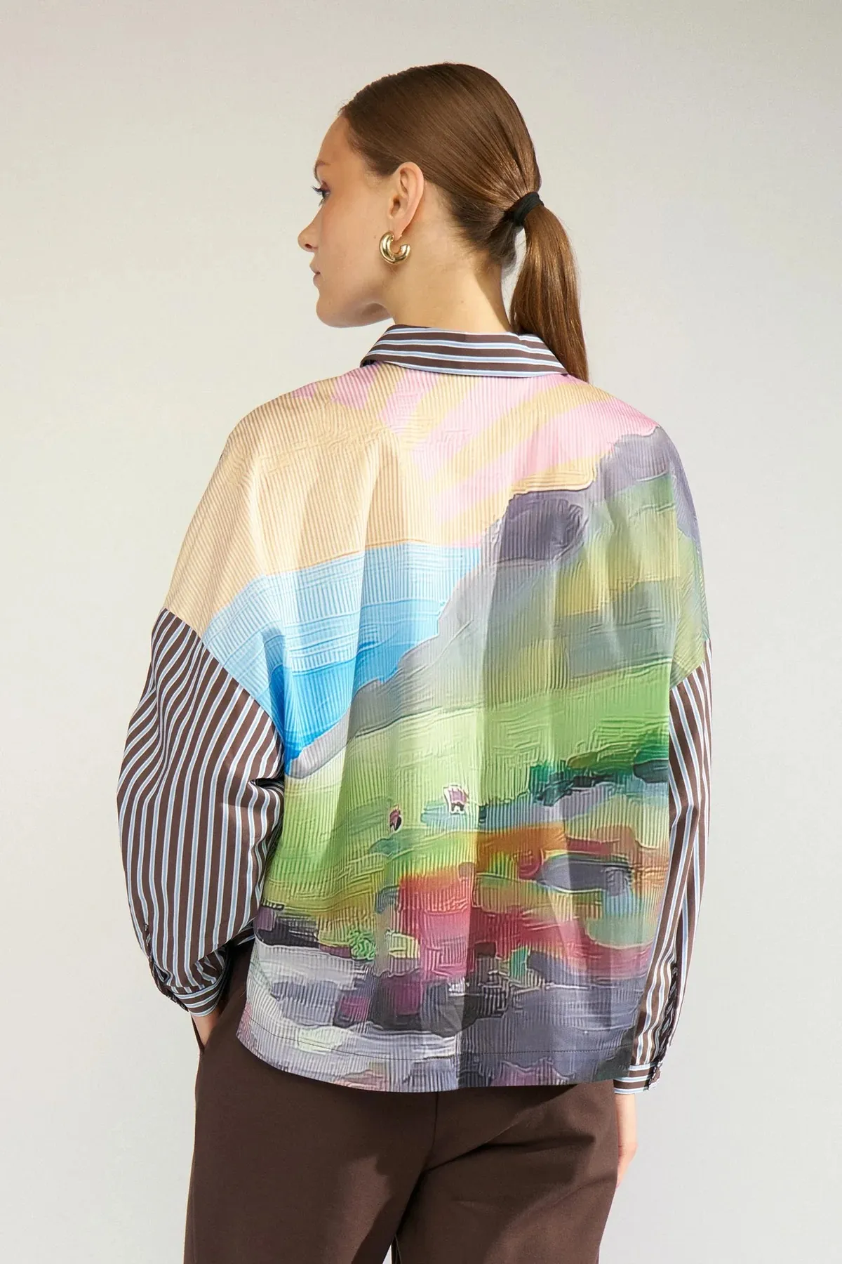 Nuhighland Boxy Shirt - Print multi - Afbeelding 2
