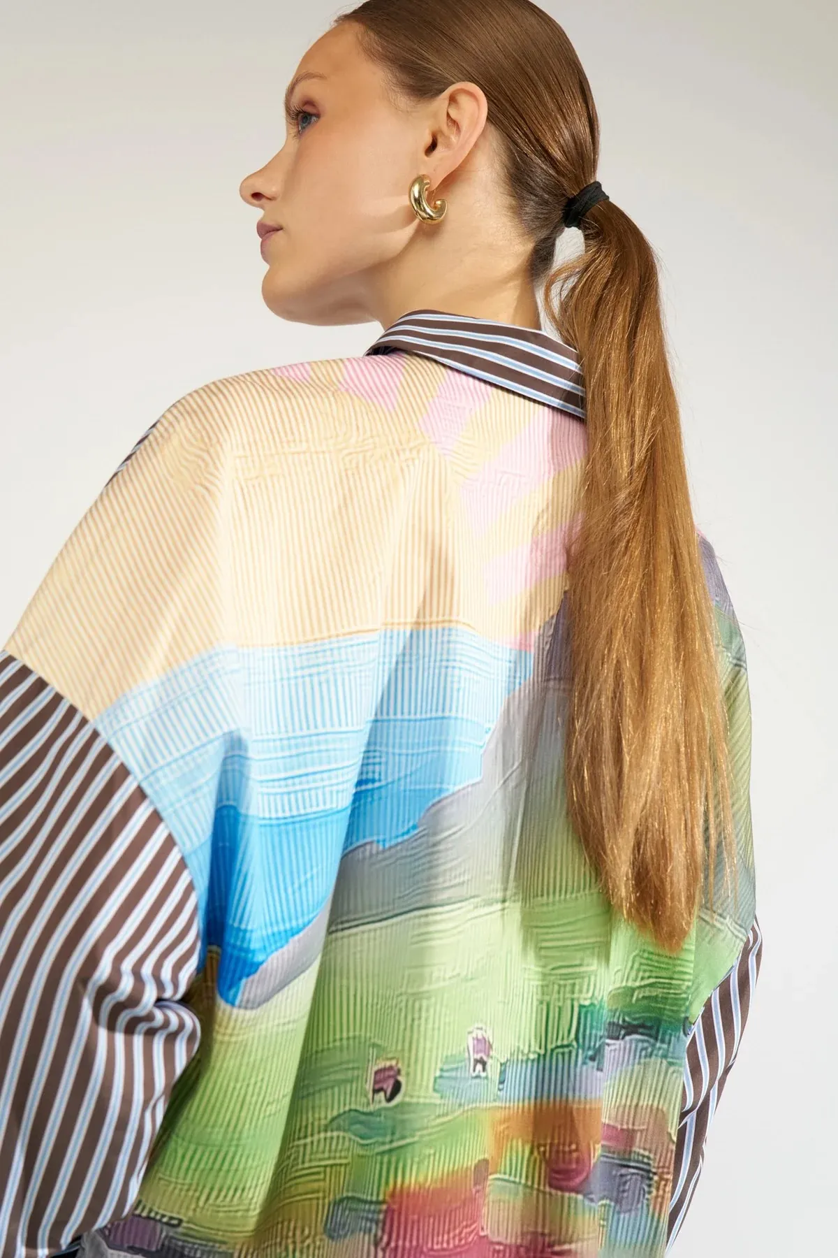 Nuhighland Boxy Shirt - Print multi - Afbeelding 3