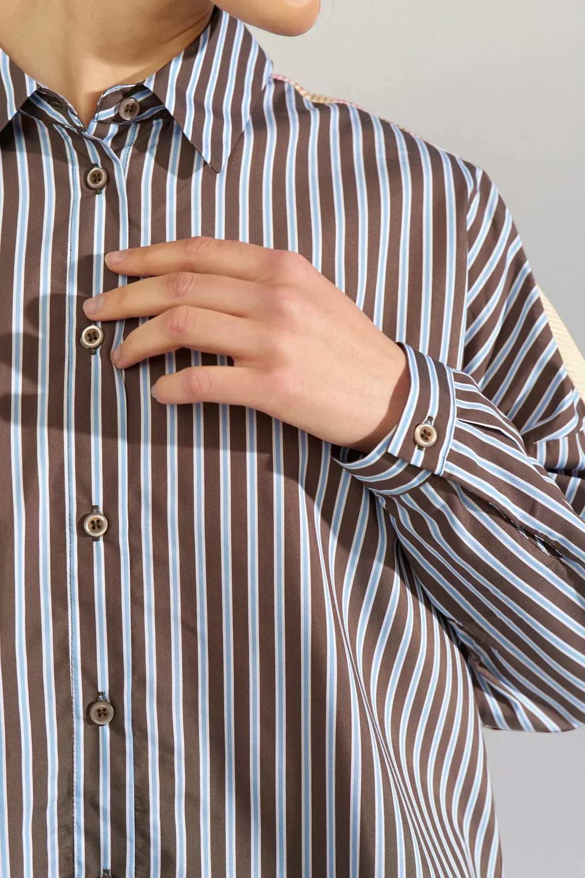 Nuhighland Boxy Shirt - Print multi - Afbeelding 4