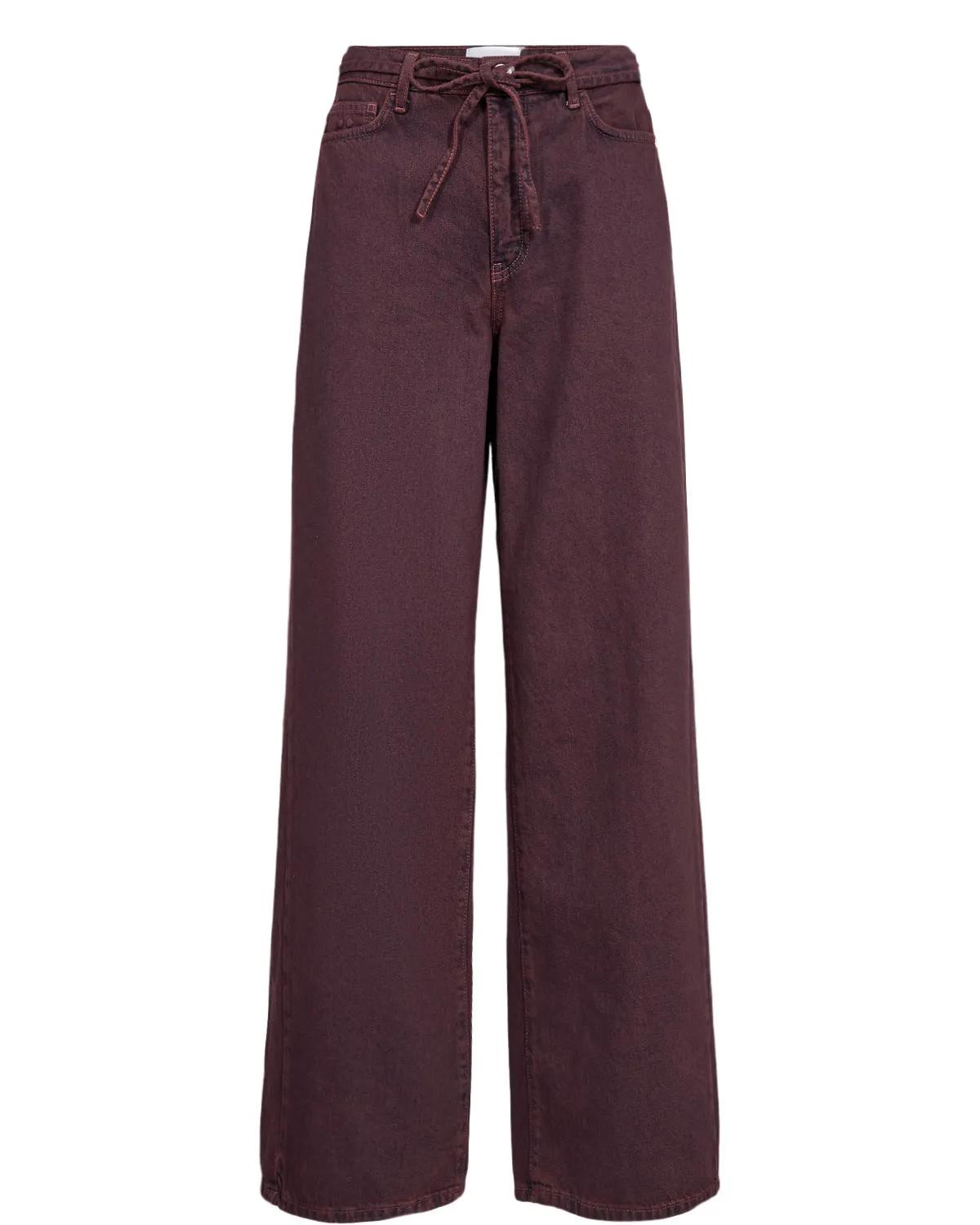 Nubrooklyn HR Wide Jeans - bordeaux - Afbeelding 6