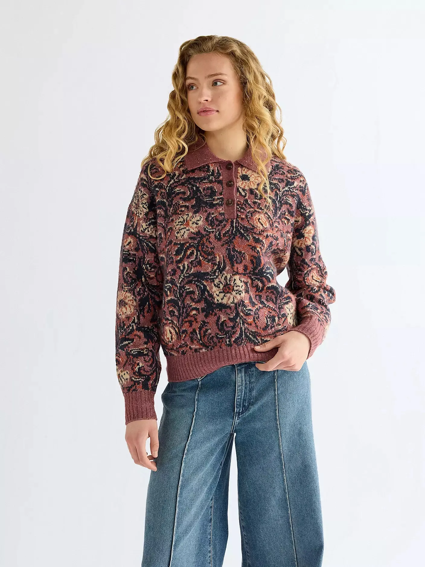 Ranch Floral Polo - MYSTIC FLORAL