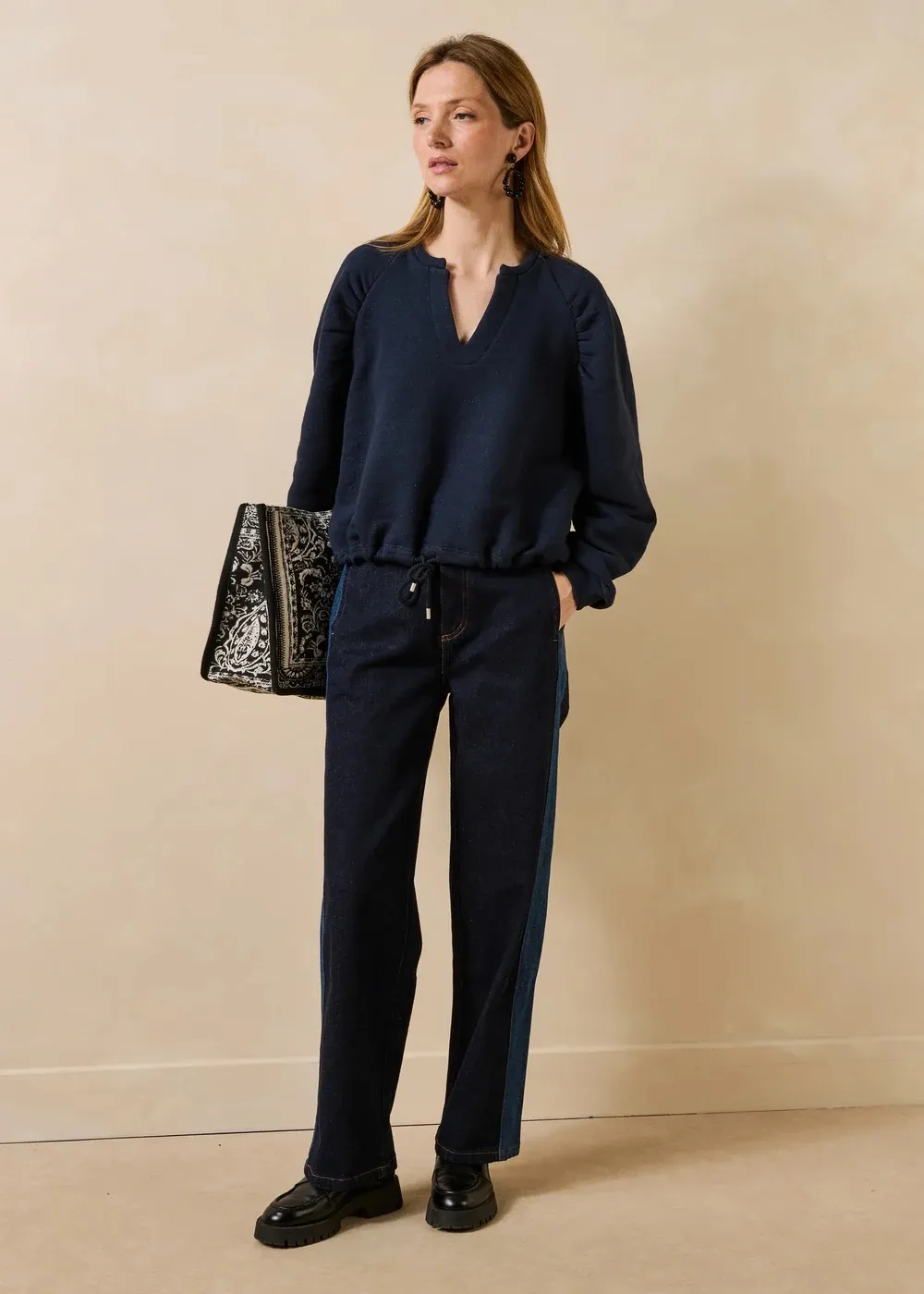 GRIFON Top - Blauw - Afbeelding 3