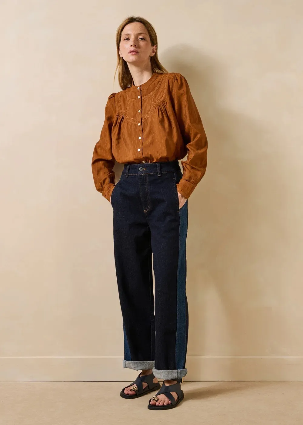 FARO Pantalon - Denim - Afbeelding 5