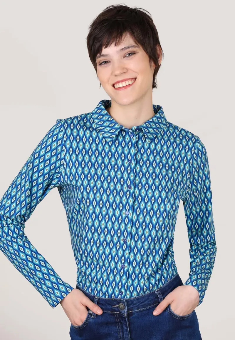 Blouse - Blauw - Afbeelding 3