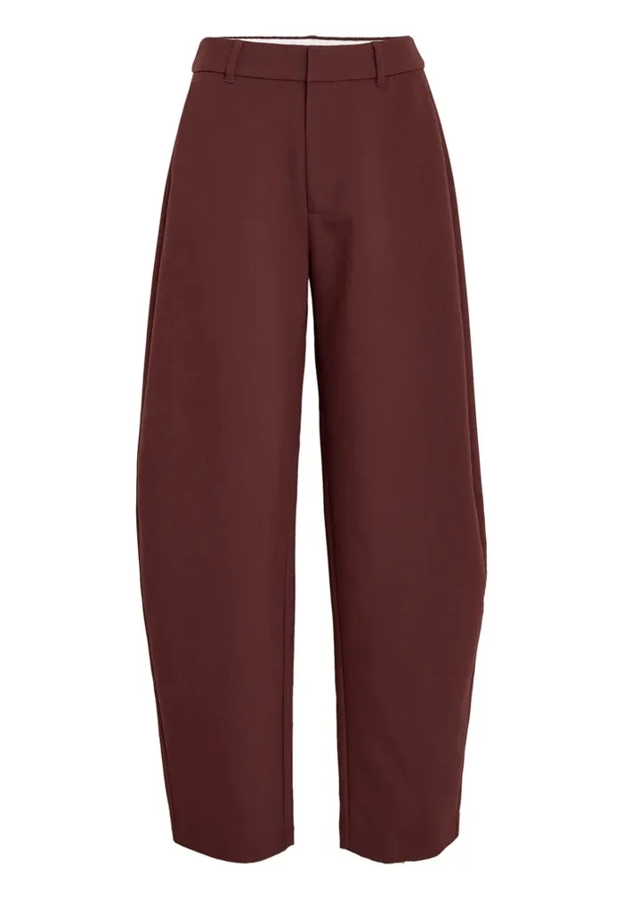 MSTindra High Waist Pant - Donkerrood - Afbeelding 3