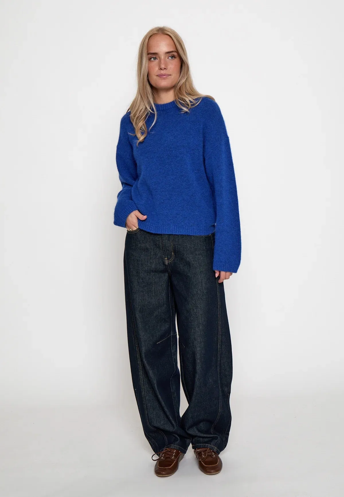 MSChrista Knit Pullover - Blauw - Afbeelding 5