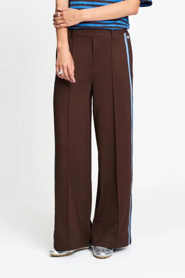 PANTS - Nora Chocolate Brown - Bruin