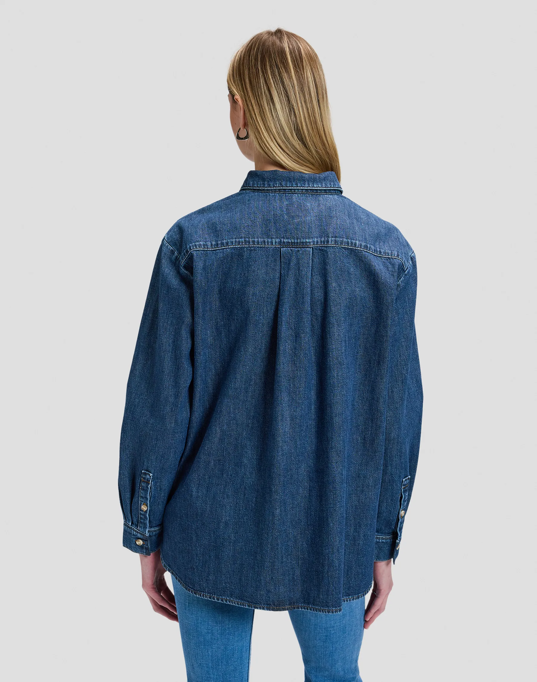 Boyfriends Shirt - BRASH BLUE - Afbeelding 2