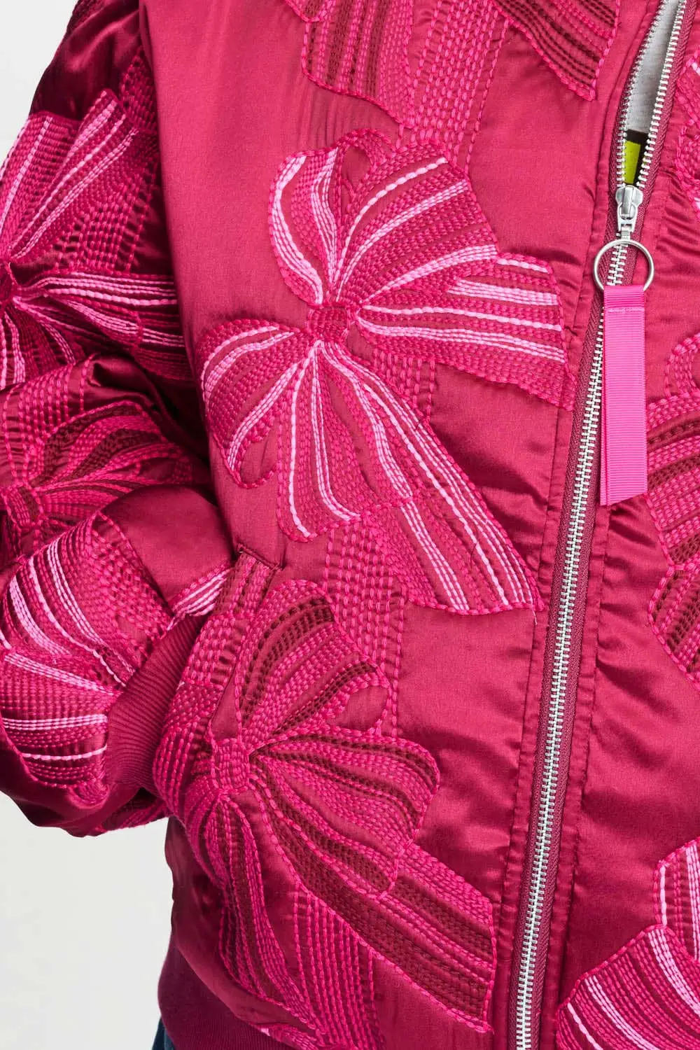 JACKET - Ashley Embroidery Bows - Rood - Afbeelding 4