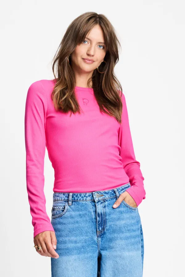 LONGSLEEVE - Rose Ultra Pink - Roze