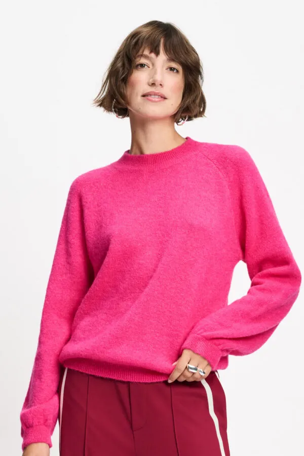 PULLOVER - Milou Ultra Pink - Roze