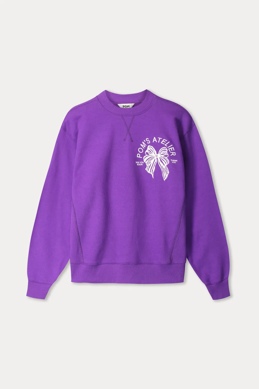 SWEATER - Sascha POM's Atelier - Paars - Afbeelding 6