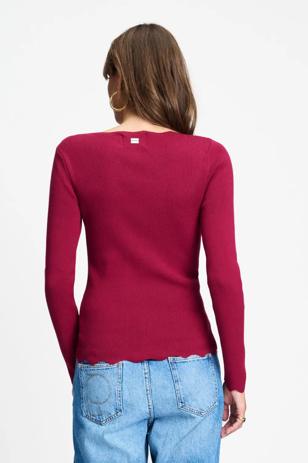 TOP - Bodhi Burgundy Red - Rood - Afbeelding 2