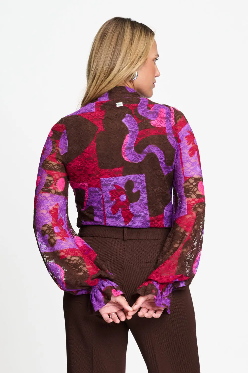 TURTLENECK - Ruby Lace Colourful Bows - Multi color - Afbeelding 3