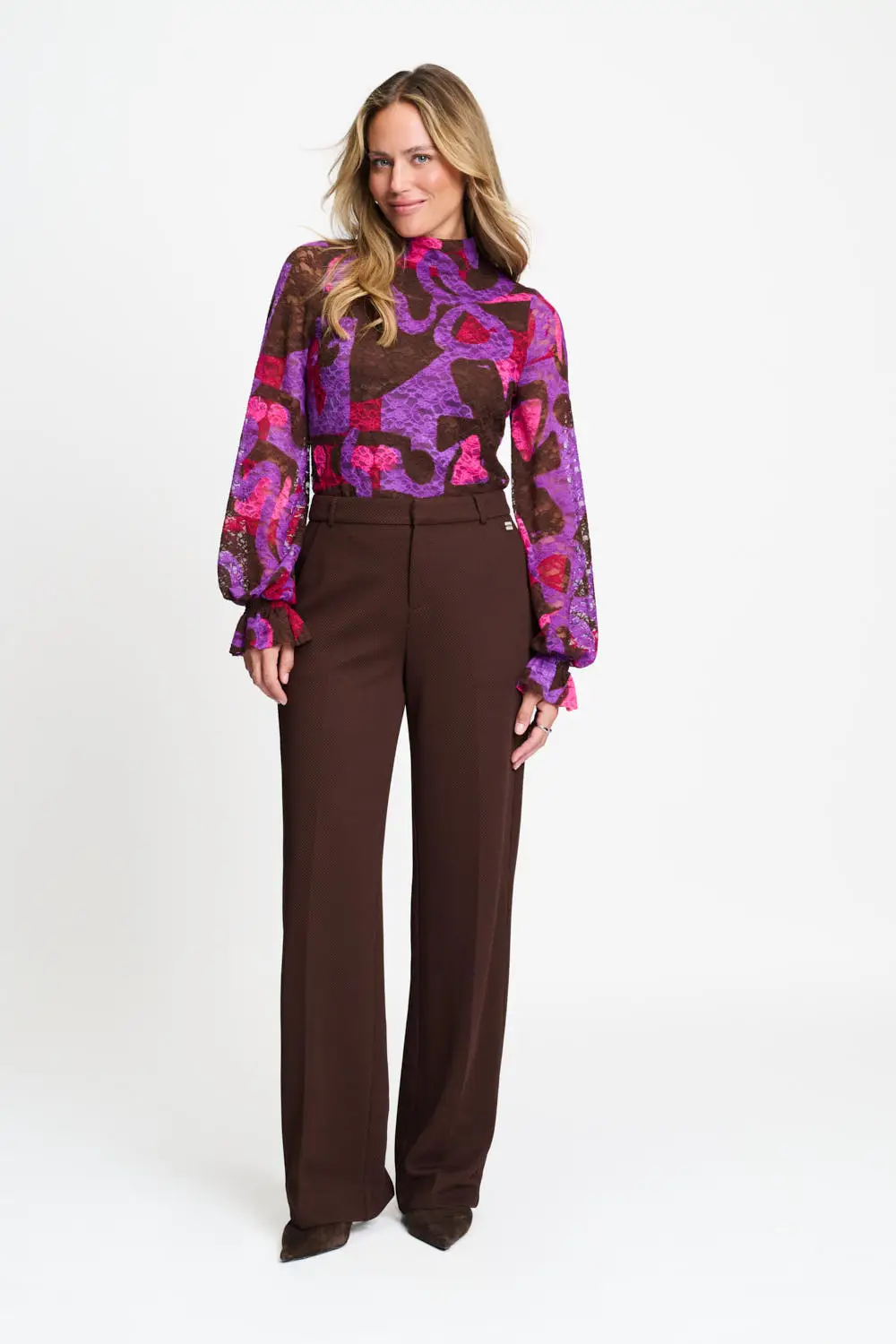 TURTLENECK - Ruby Lace Colourful Bows - Multi color - Afbeelding 5